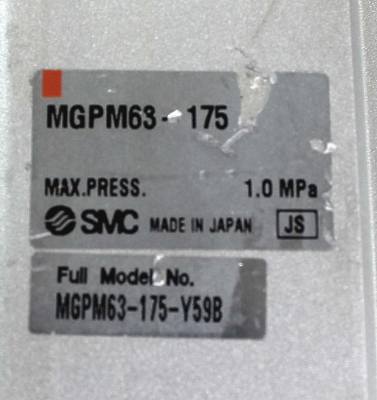 SMC MGPM63-175 Guide Cylinder 63mm Bore 175mm Stroke