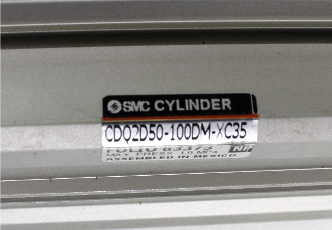 SMC CDQ2D50-100DM-XC35 Compact Cylinder 50mm Bore 100mm Stroke