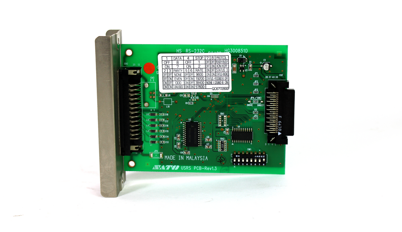 SATO USRS PCB-Rev1.3 HS RS-232C Control Board & Software