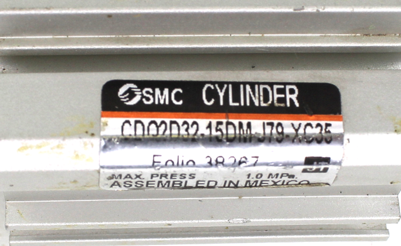 SMC CDQ2D32-15DM-J79-XC35 Cylinder 32mm Bore 15mm Stroke