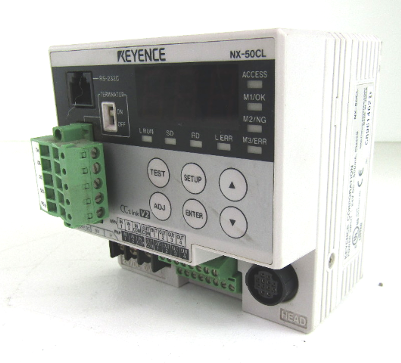Keyence NX-50CL CC-Link V2 Controller, 24VDC, Class 2
