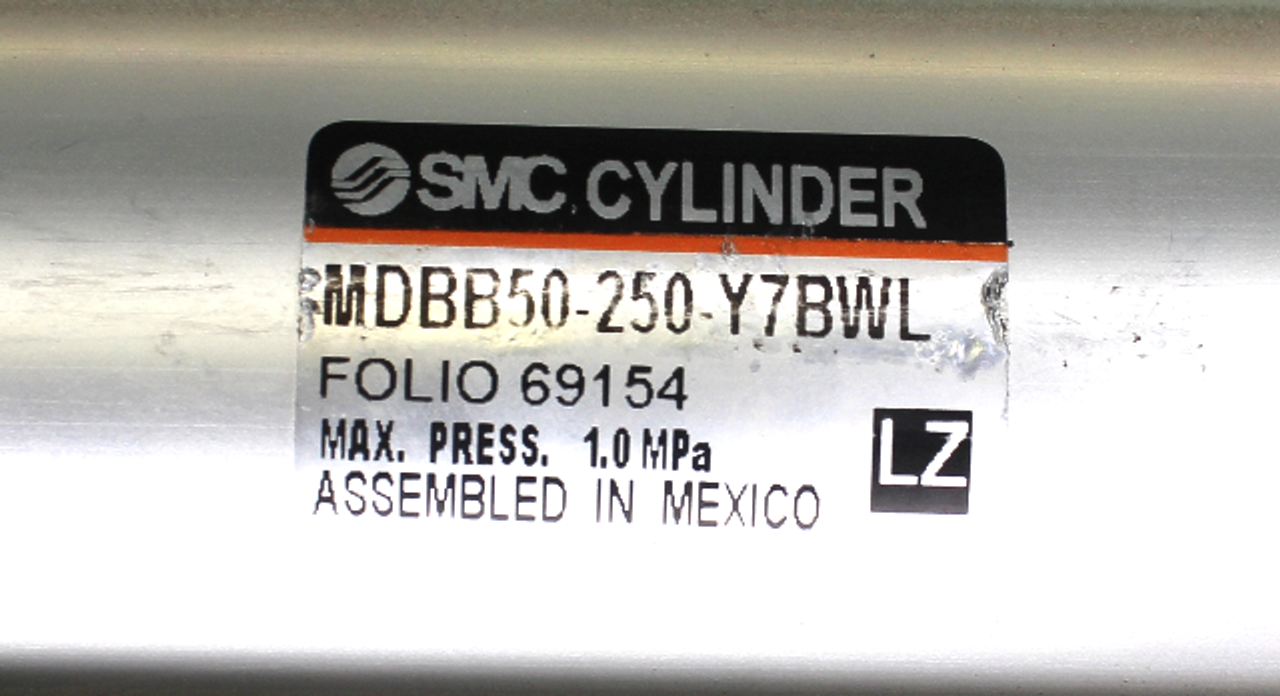 SMC MDBB50-250-Y7BWL Tie Rod Cylinder 50mm Bore 250mm Stroke