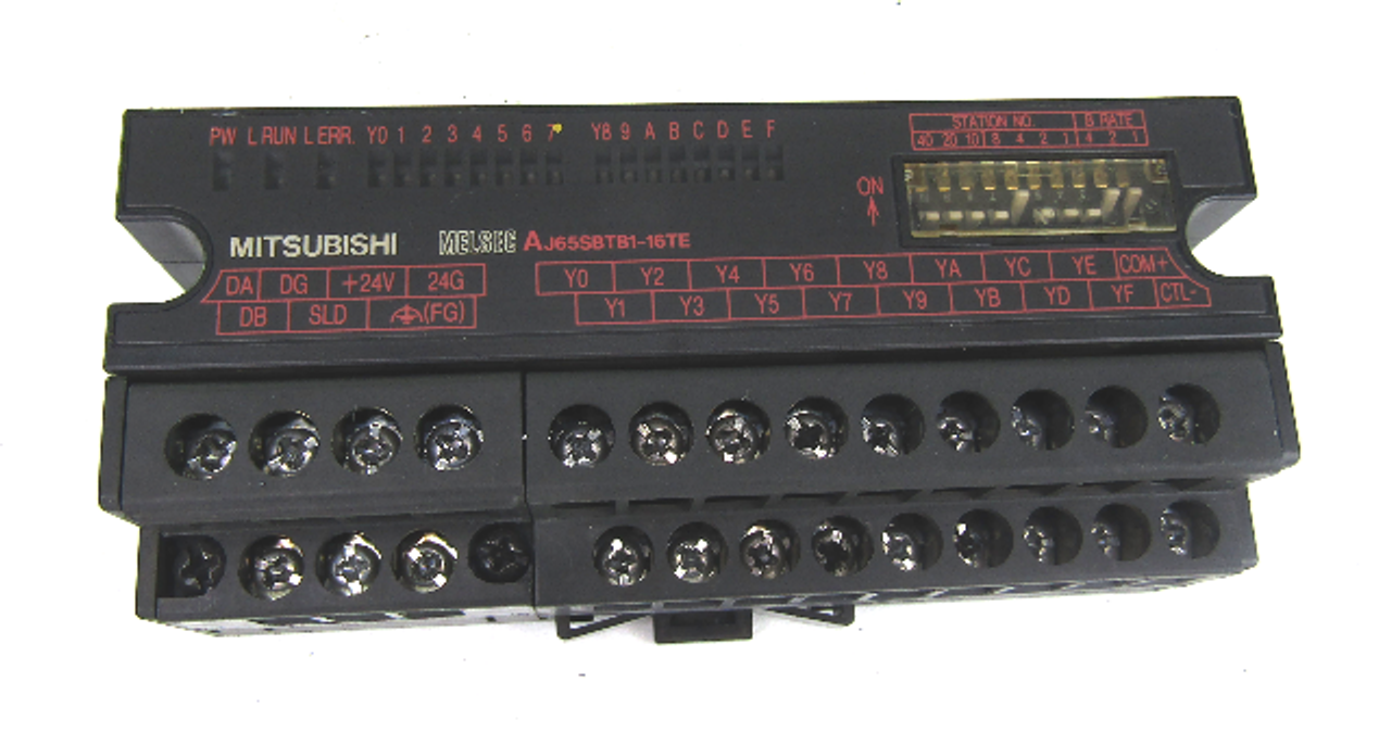 Mitsubishi Melsec AJ65SBTB1-16TE Output Unit, 12/24 Vdc