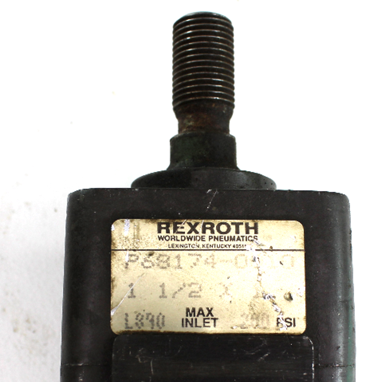 Rexroth P68174-0010 Double Acting Air Cylinder 1 1/2" Bore 1" Stroke