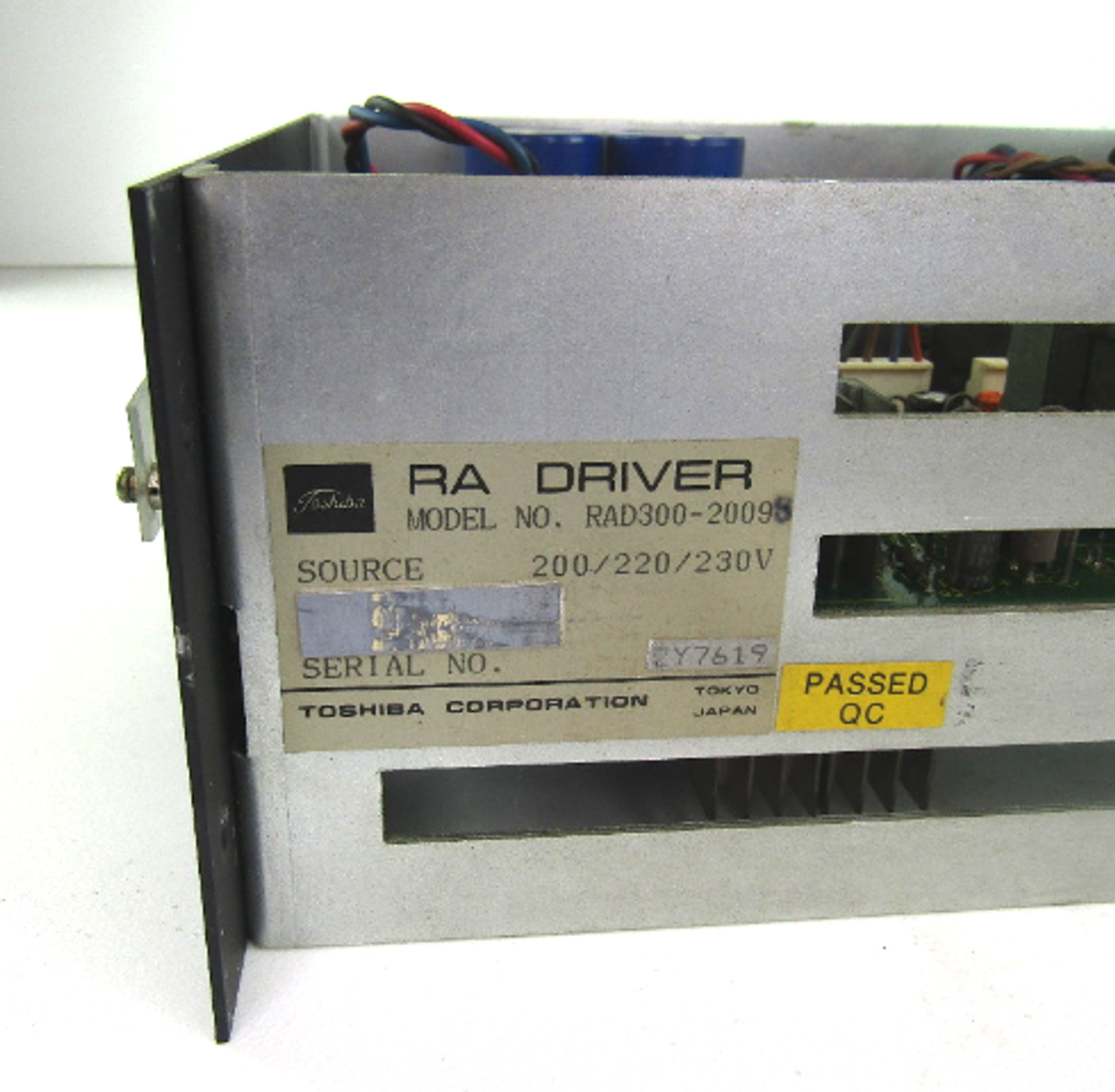 Toshiba RAD300-2009S RA Driver for Motor, 230V