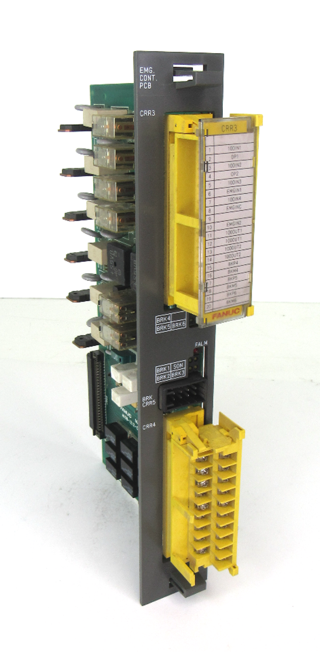 Fanuc A16B-1212-0540/04B Emergency Brake PC Board