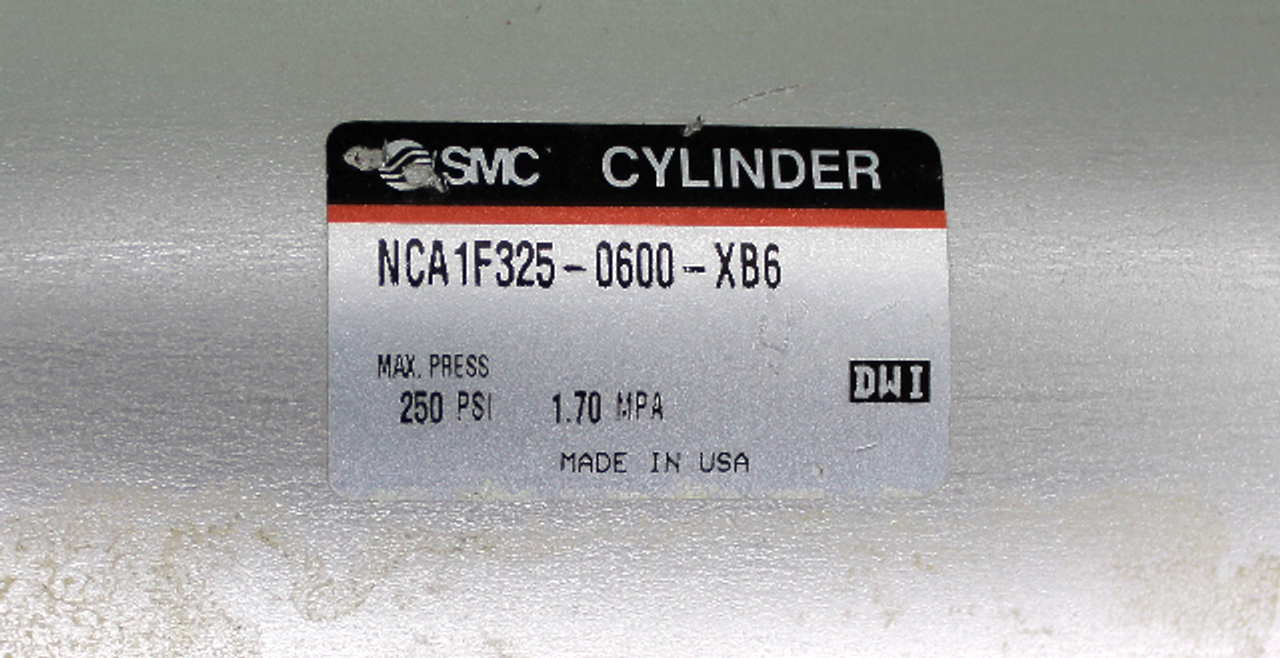 SMC NCA1F325-0600-XB6 Tie Rod Cylinder 325mm Bore 0600mm Stroke