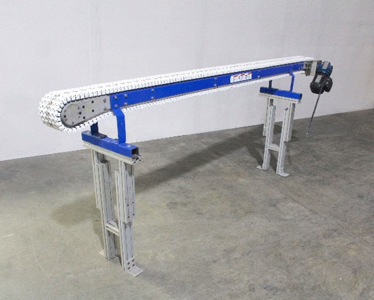 Spantech 6" Wide x 10' Long Flexlink Conveyor