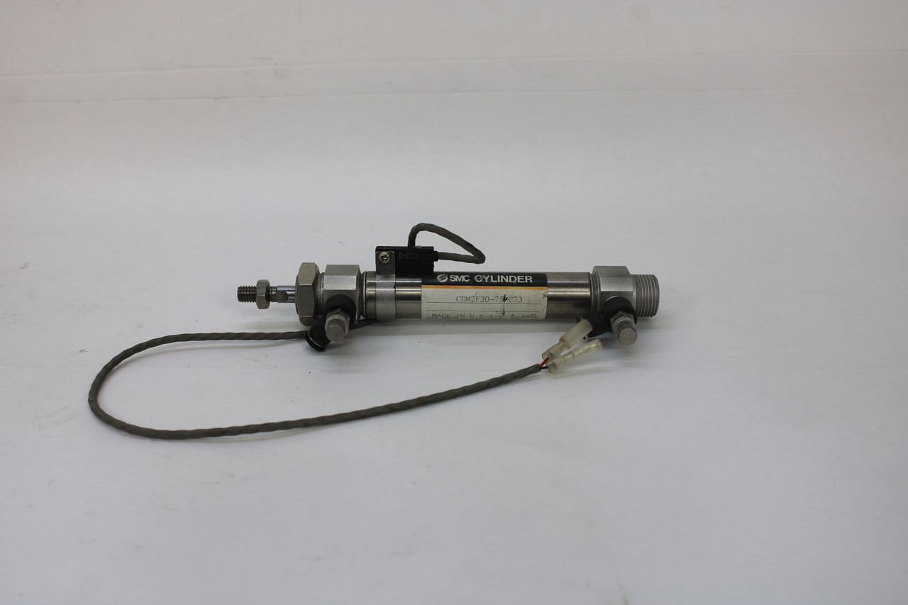 SMC CDM2F20-75-C73 Round Body Cylinder 20mm Bore 75mm Stroke