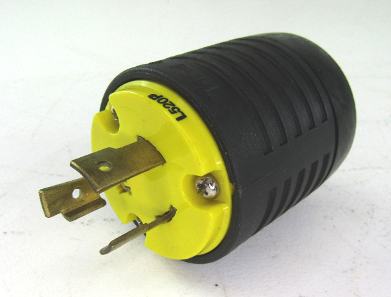 Pass & Seymour L520P Turn Lock Plug, 20A, 125V