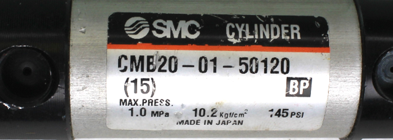 SMC CMB20-01-50120 Round Body Cylinder 20mm Bore 01mm Stroke