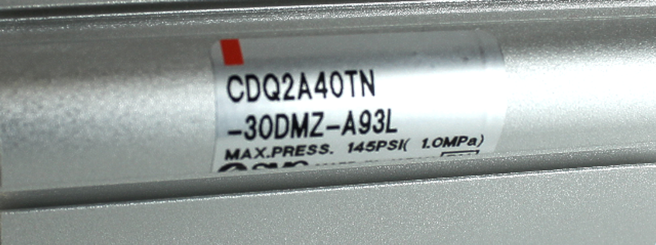 SMC CDQ2A40TN-30DMZ-A93L Compact Pneumatic Cylinder 40mm Bore 30mm Stroke
