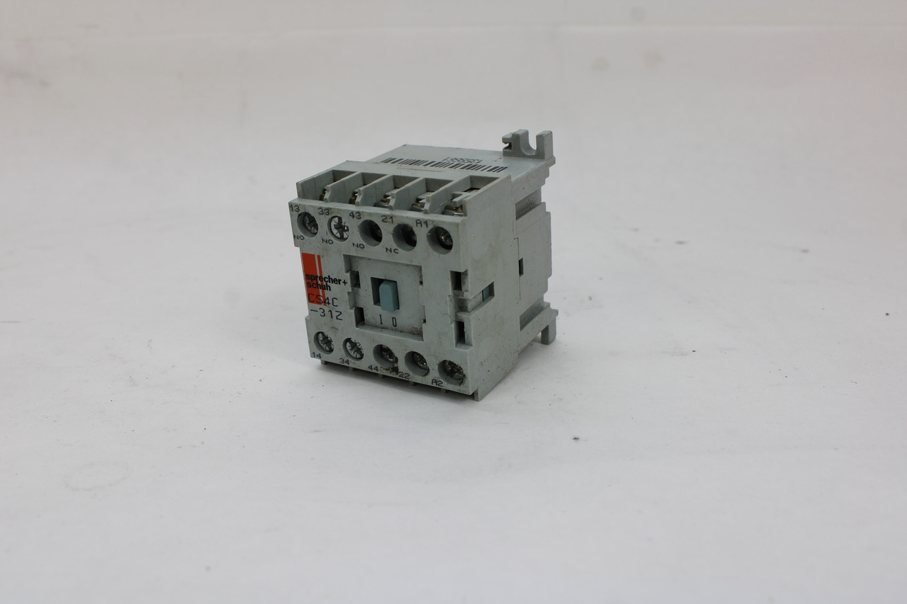 Sprecher + Schuh CS4C-31Z Control Relay 600V 16A