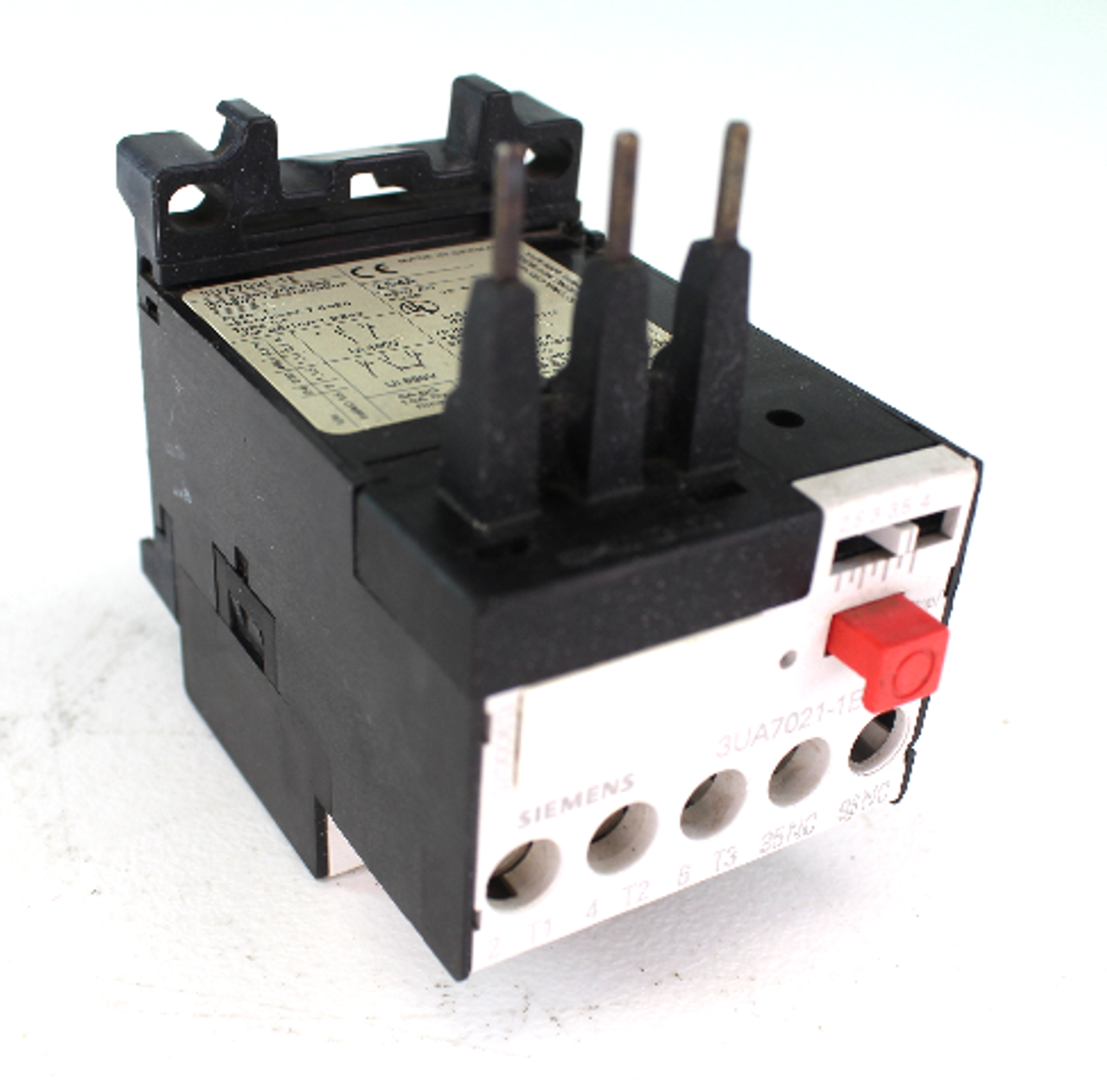 Siemens 3UA7021-1E Overload Relay 600Vac