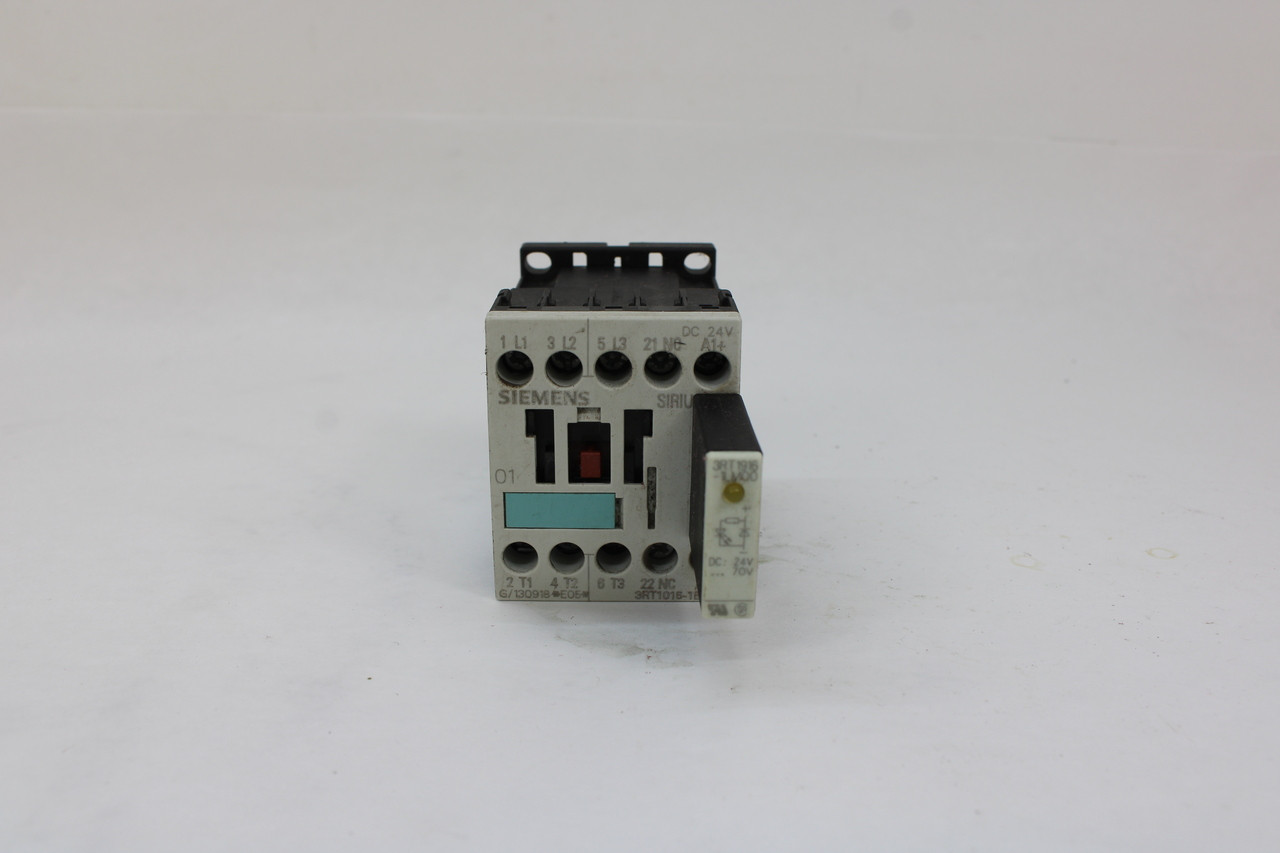 Siemens Sirius 3RT1015-1BB42 Contactor 24Vac 7A