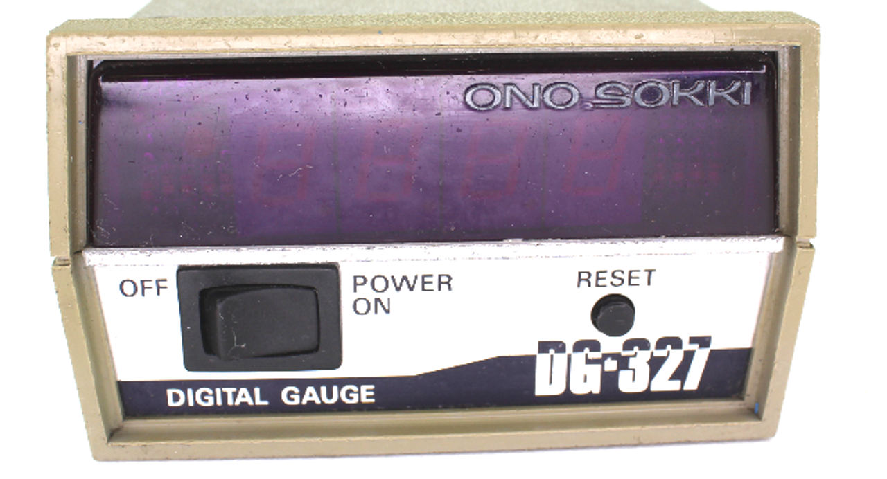 Ono Sokki DG-327 Digital Gauge AC 100V