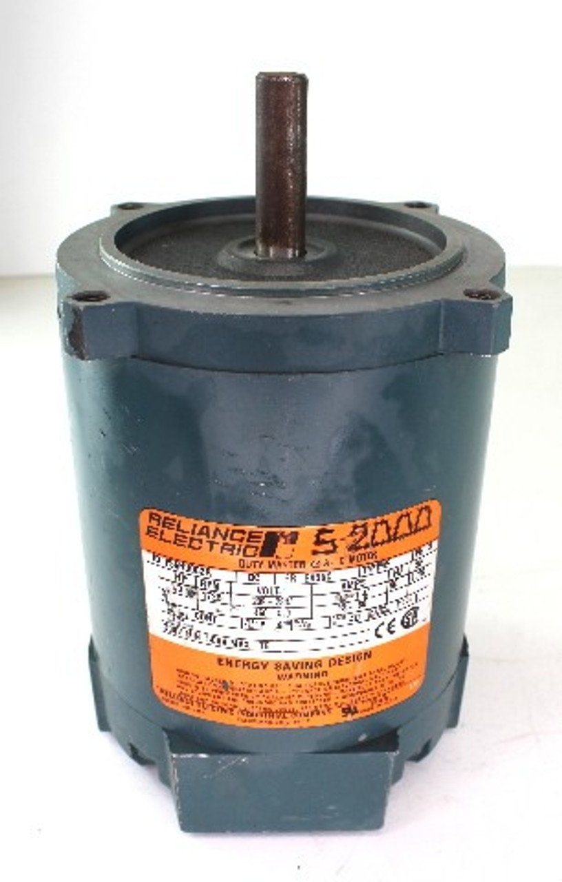 Reliance Electric PH56H3002R 3 Phase AC Motor 1/3HP 60Hz