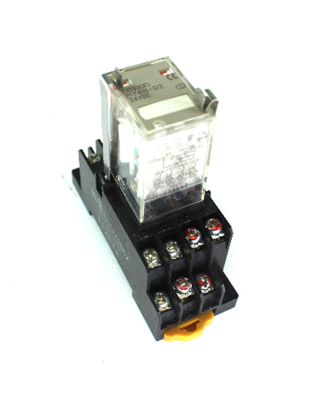 Omron MY4N-D2 General Purpose Relay 5A 24V DC w/ PYF14A Relay Socket 250V