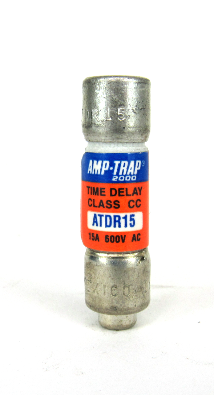 Ferraz Shawmut ATDR15 Amp-Trap Fuse 600 Vac, 15 Amp