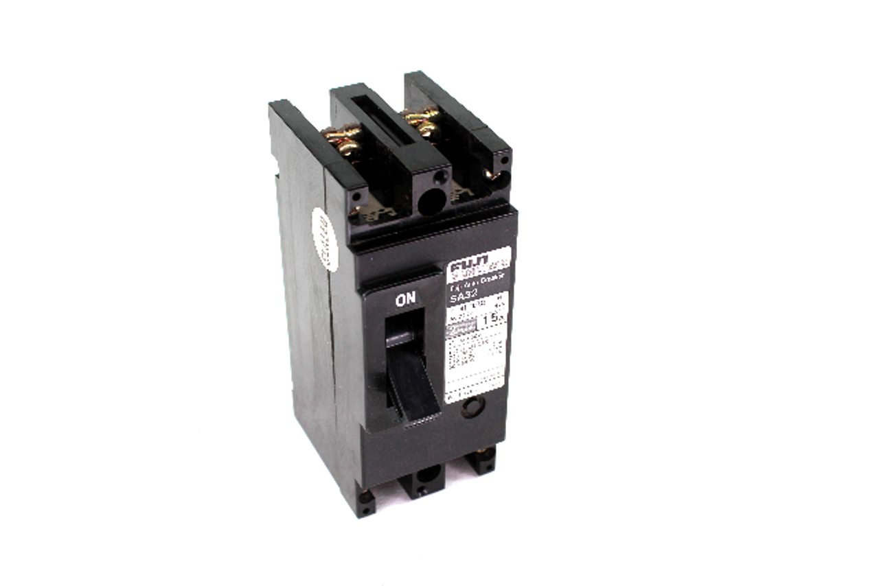 Fuji Electric SA32 Auto Circuit Breaker, 15 Amp, 220VAC