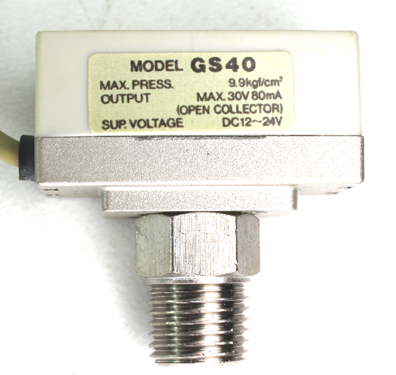 SMC GS40-02 Digital Pressure Sensor, 12~24V DC, 30V, 80mA