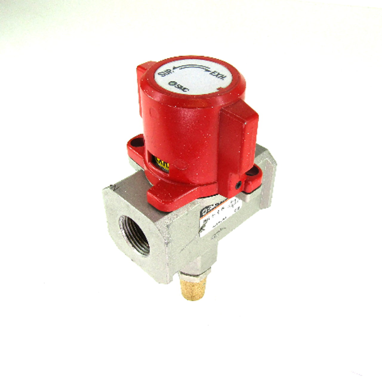 SMC VHS50-N06-Z Pneumatic Lock Out Hand Valve, 3 Port, 150 PSI