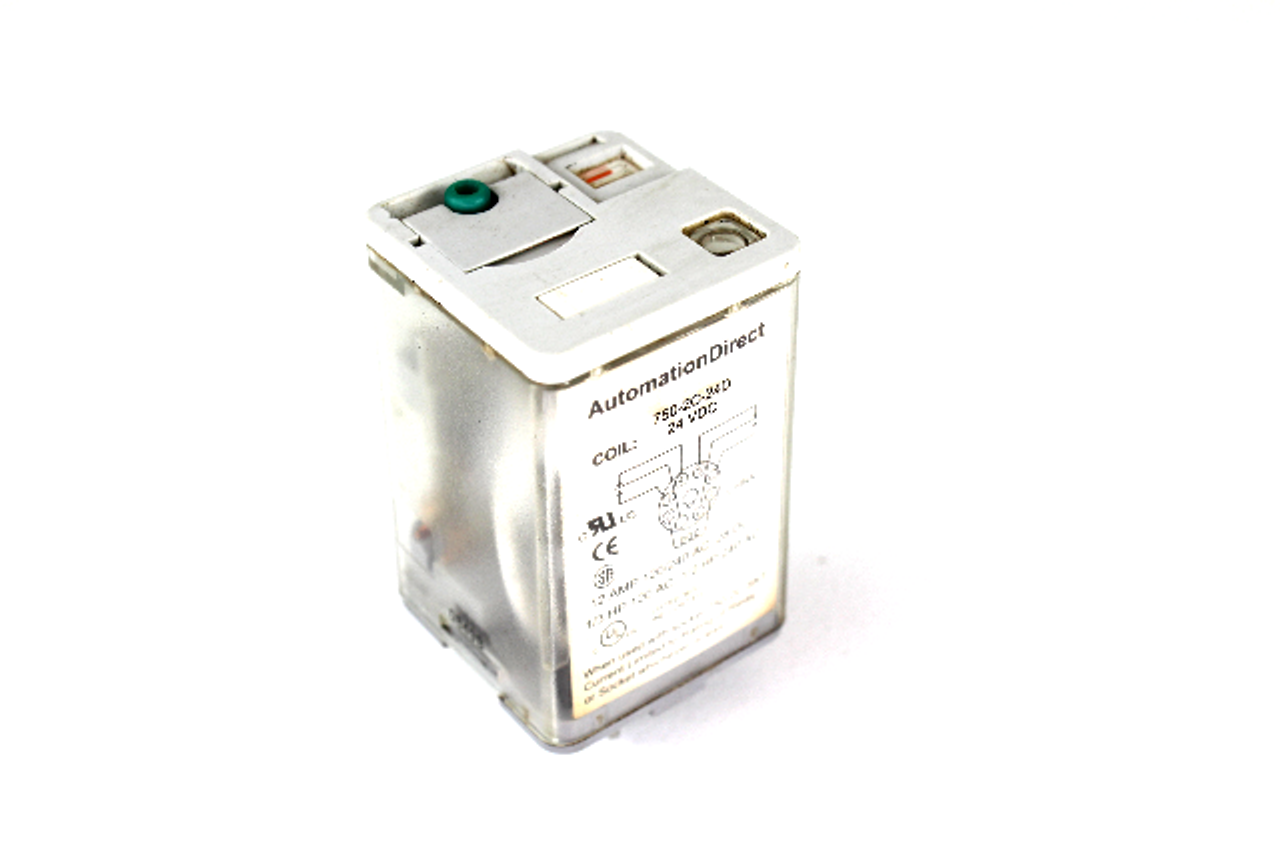 Automation Direct 750-2C-24D Octal Control Relay, 24VDC, 12 Amp