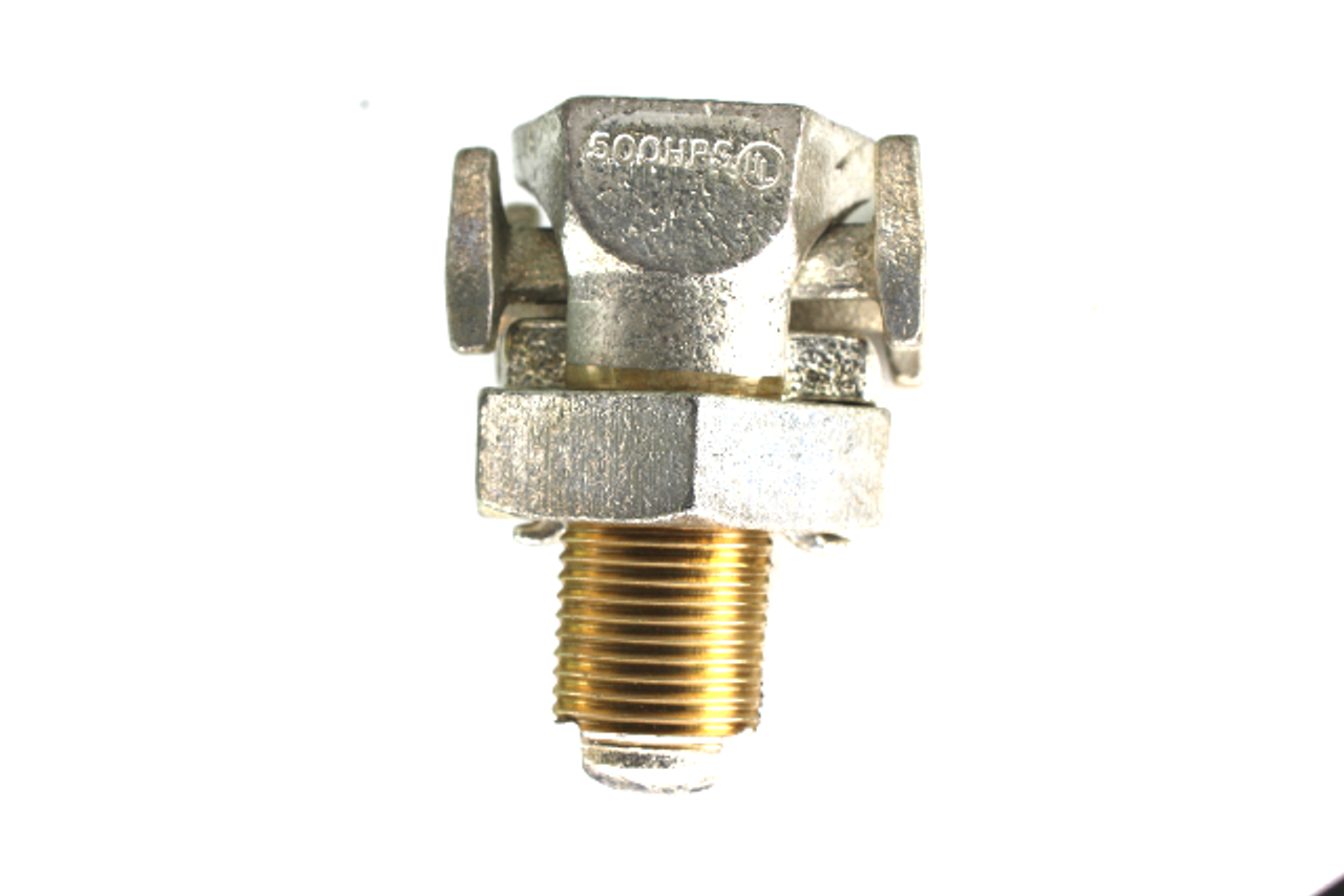 Thomas & Betts 500HPS Split Bolt Connector w/ Spacer, 1/0 AWG to 500kcmil, 1-1/2 X 3-1/32 In.