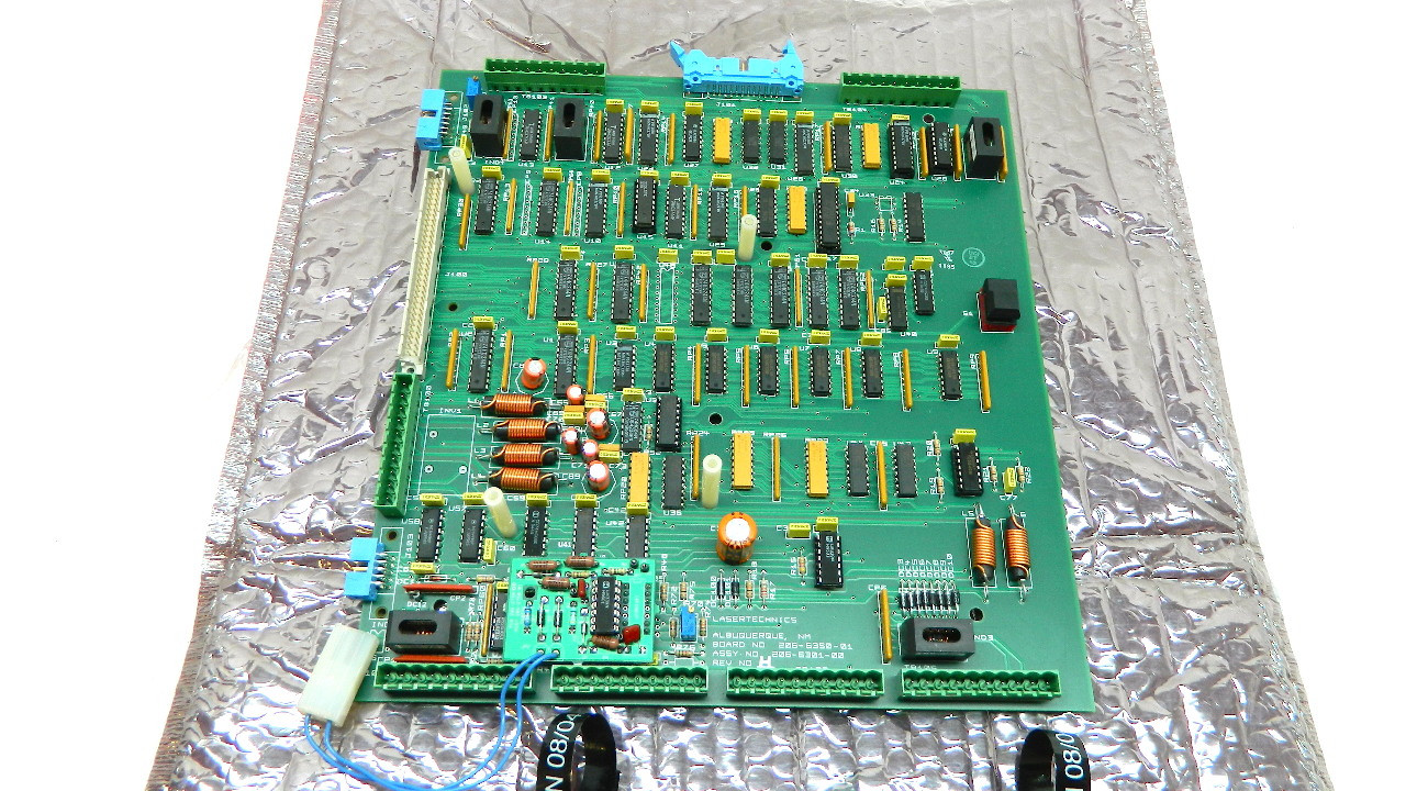 Lasertechnics 206-6301-00 PC Board Assembly 206-6350-01 Revision H C-Tek Corp.