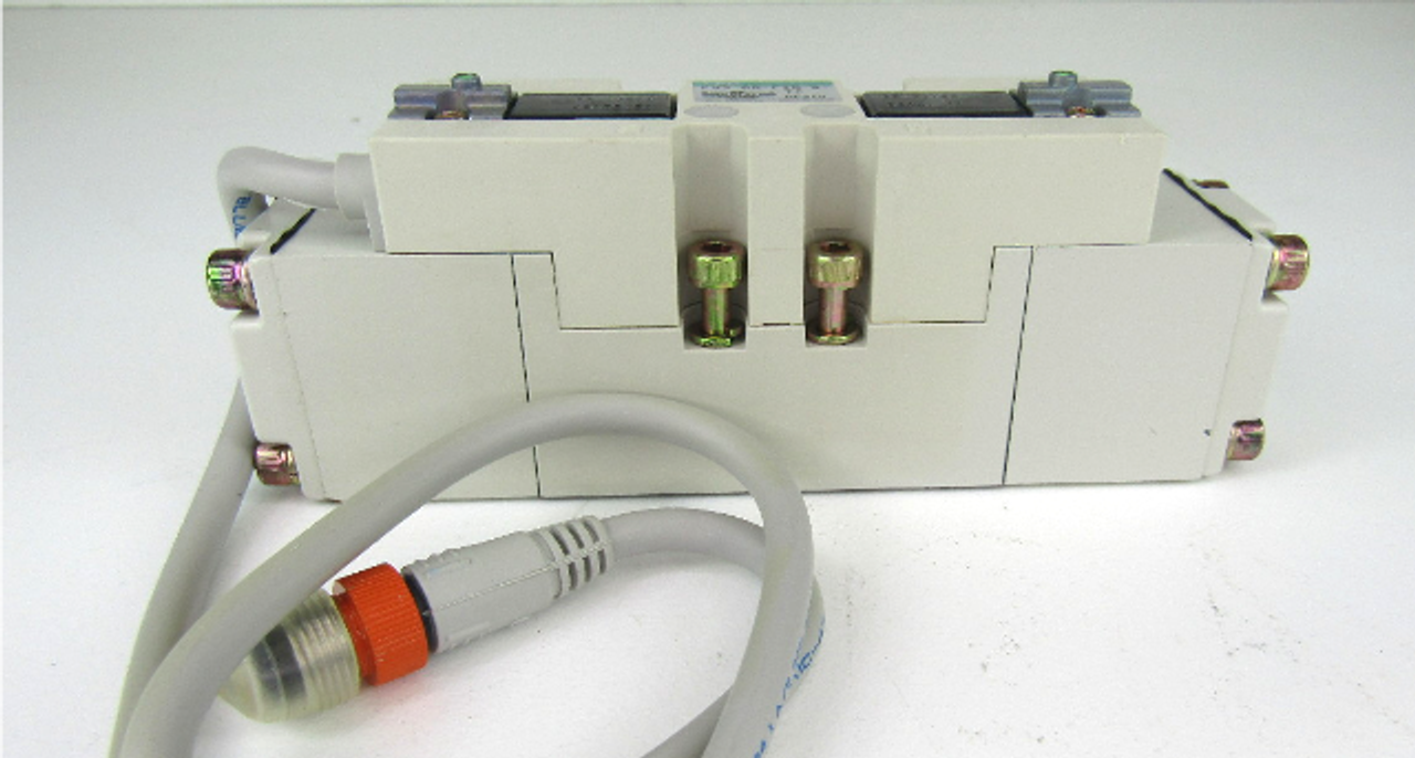 CKD PV5-6R-FIG-D-TC Pneumatic Solenoid Valve 24 Vdc 5 Port