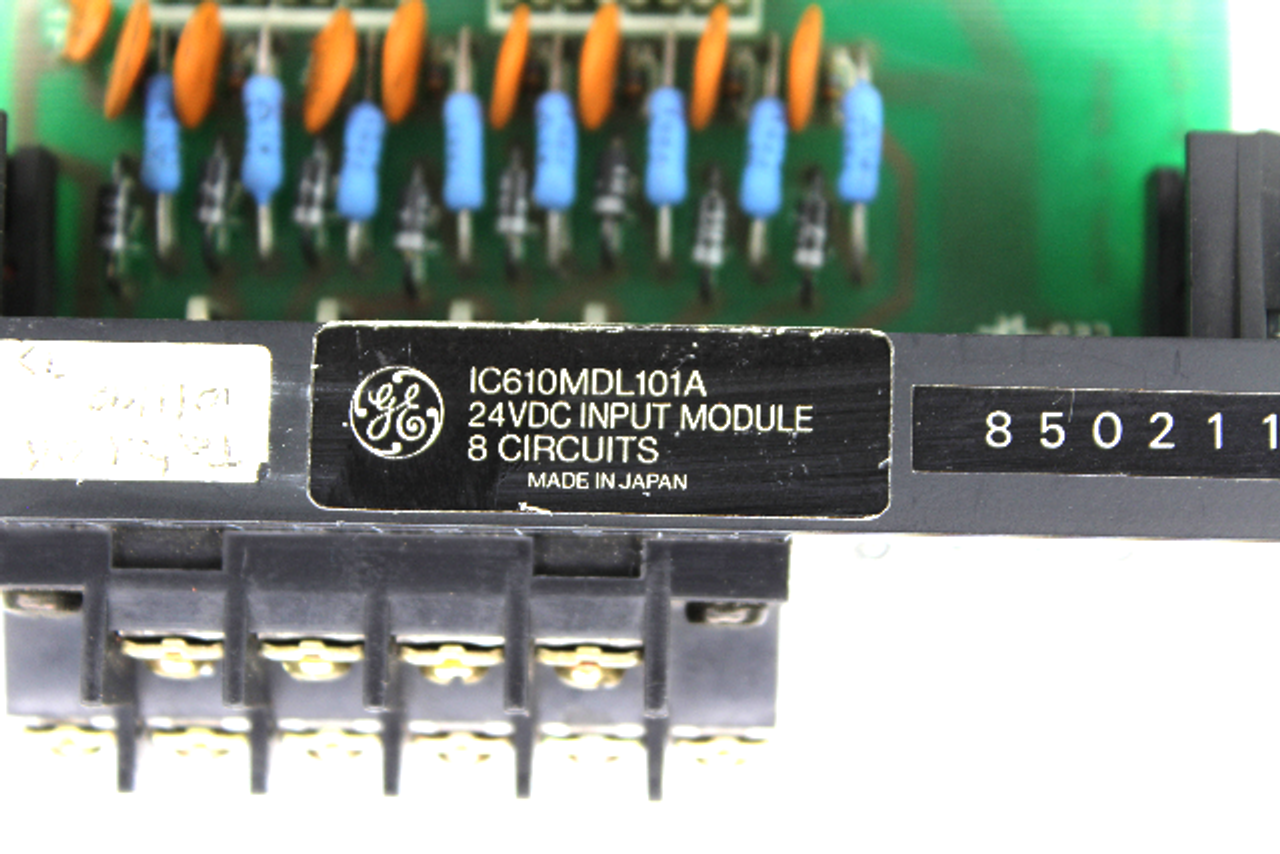 General Electric Fanuc IC610MDL101A Input Module, 24V DC, 8 Circuit