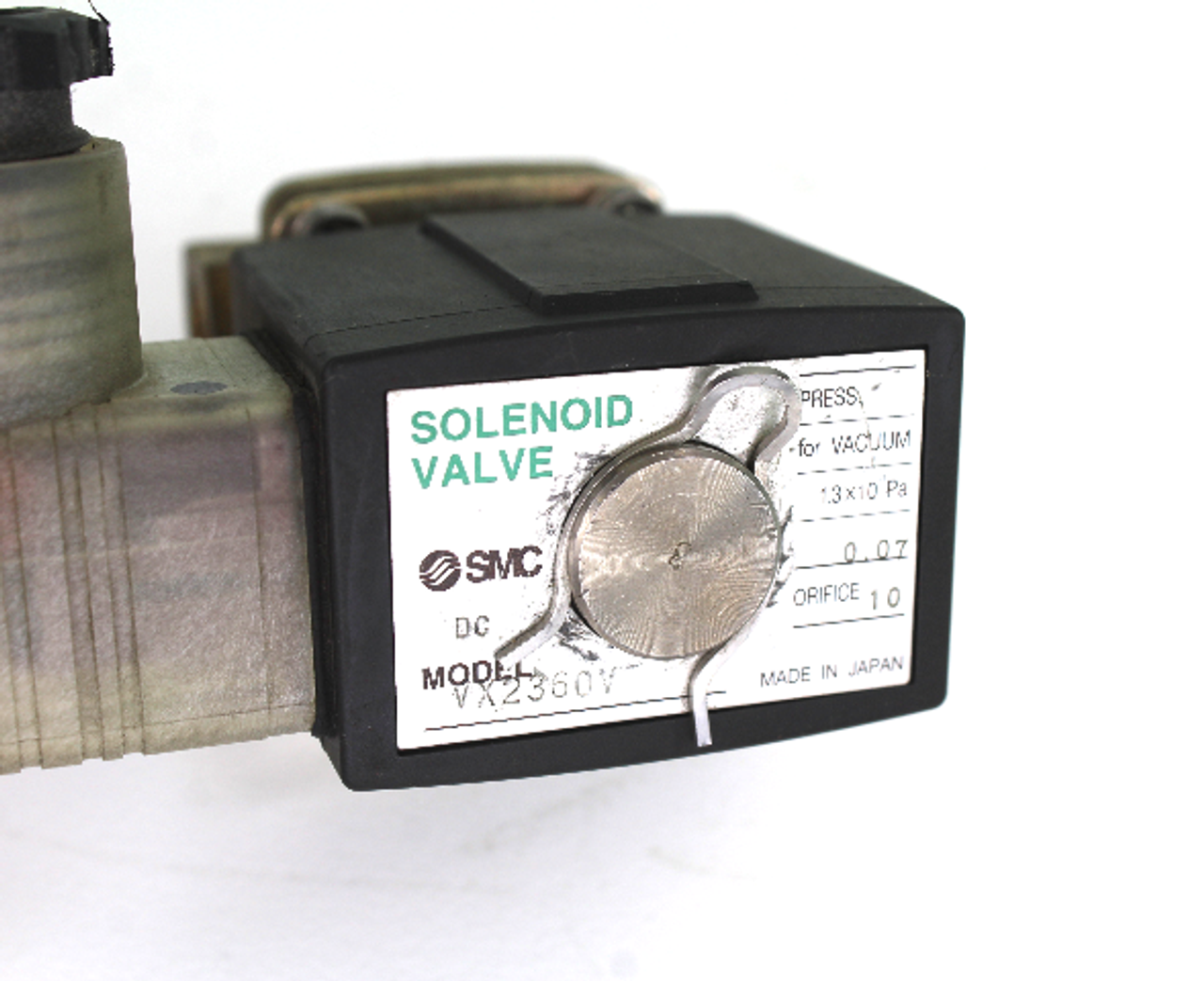 SMC VX2360V Solenoid Valve, 1.3 x 10 Pa, 24V DC