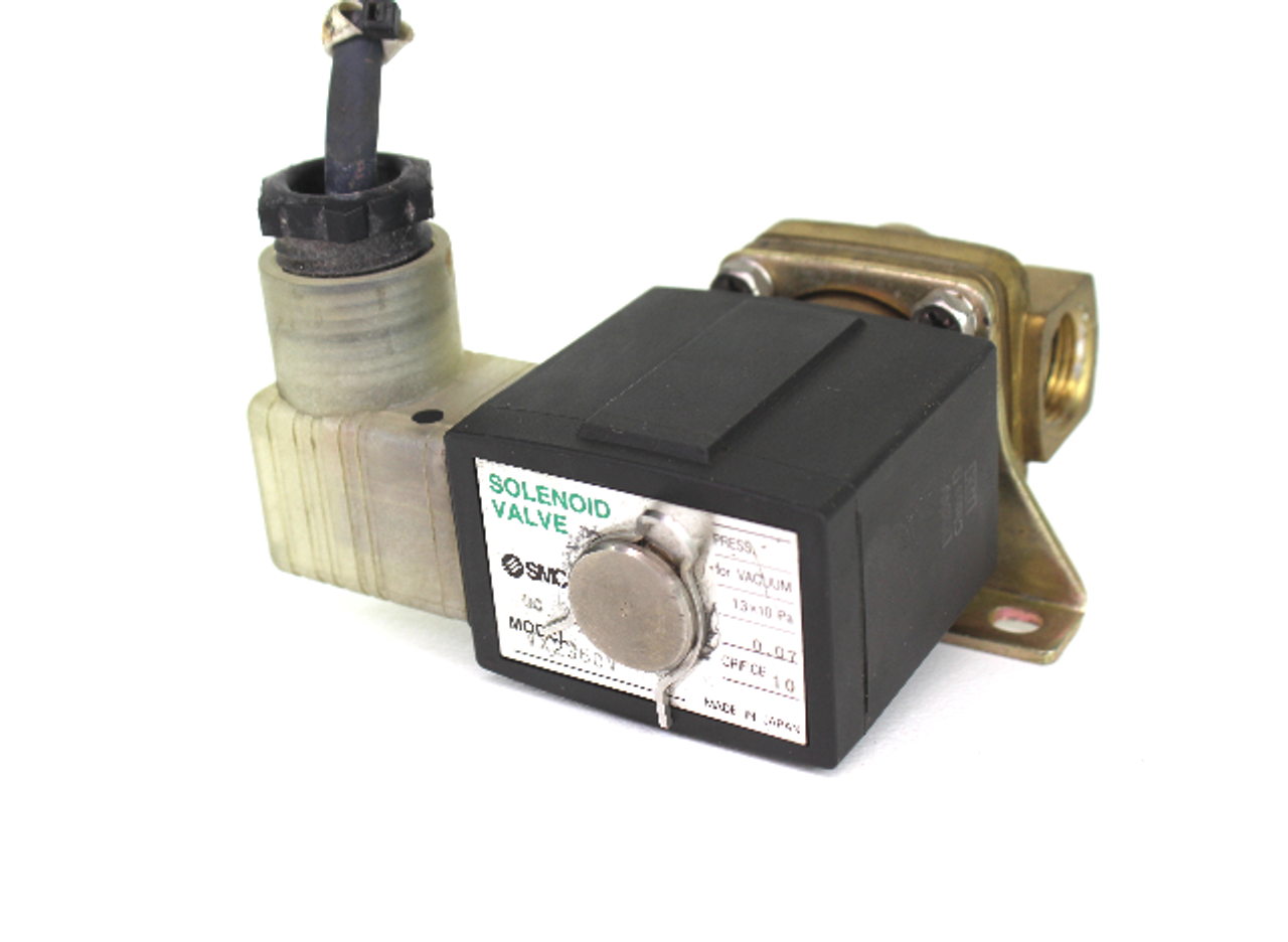 SMC VX2360V Solenoid Valve, 1.3 x 10 Pa, 24V DC