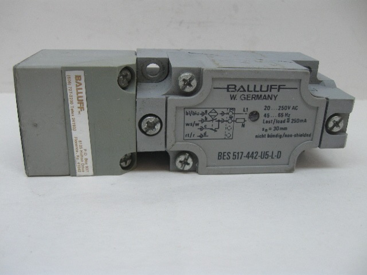 Balluff BES 517-442-U5-L-D Proximity Sensor