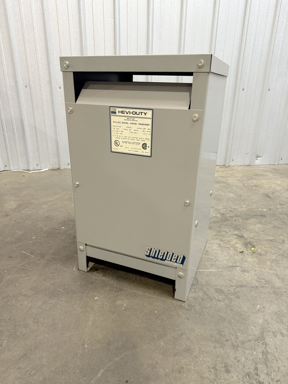 EGS Hevi-Duty 25Kva Transformer