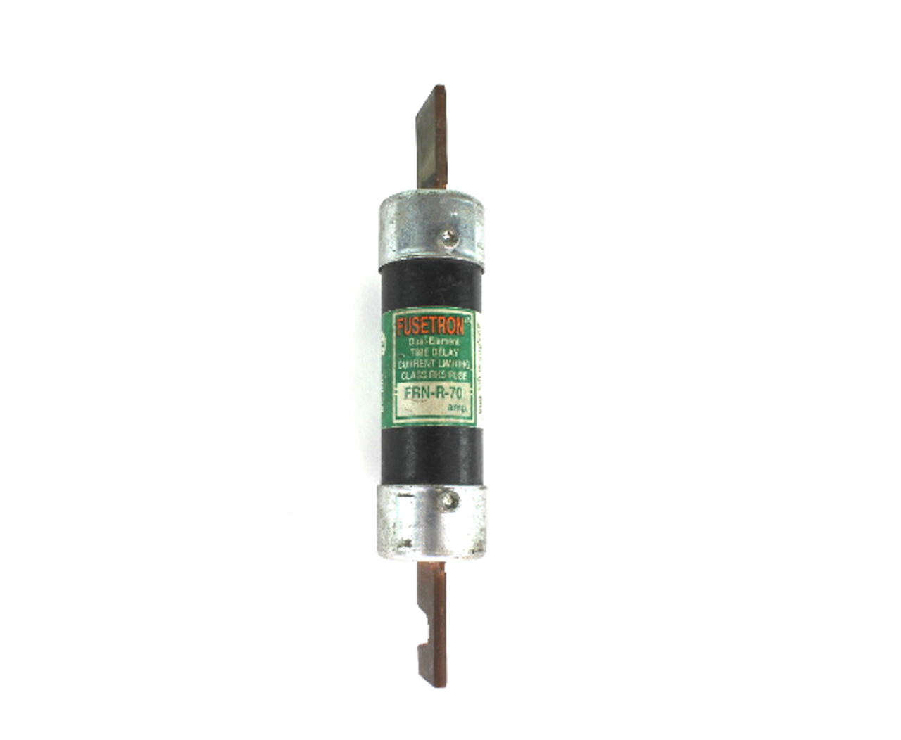 Bussmann Fusetron FRN-R-70 Time Delay Fuse, 70A, 250V AC