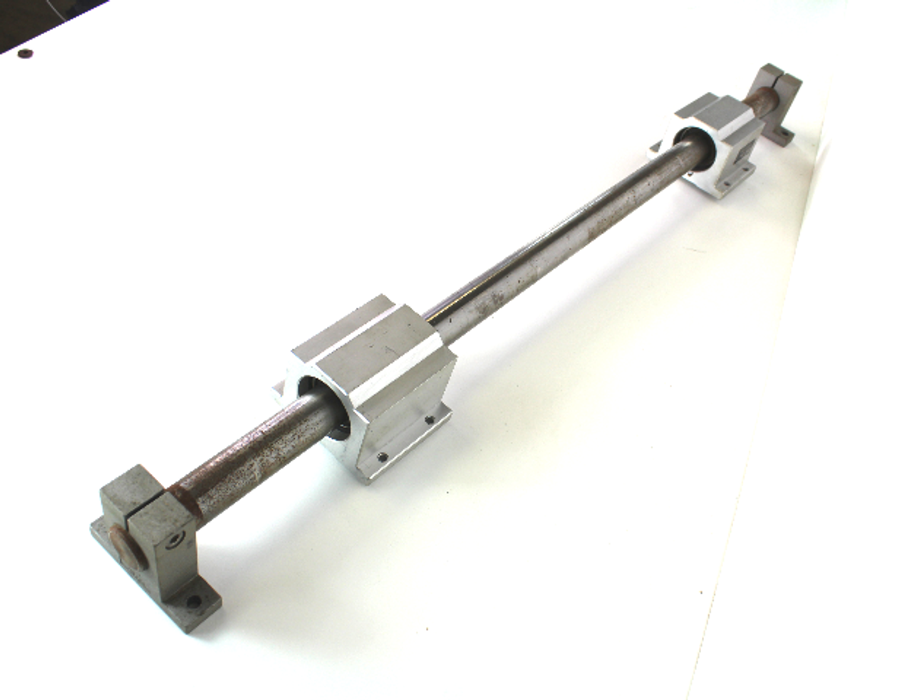 NB Linear Systems WH20A 1-1/4" Shaft Supporter for Linear Actuator w/ SWA20 1-1/4" Ball Bushing Block