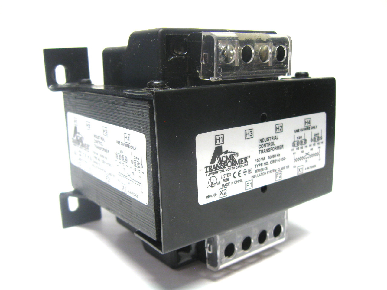 Acme CE01-0150 Industrial Control Transformer 150 Va 120/240 V