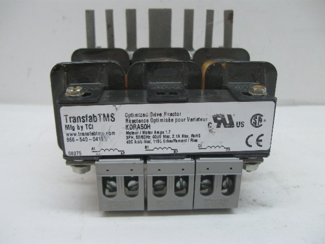 Transfab TMS KDRA50H Optimized Drive Reactor