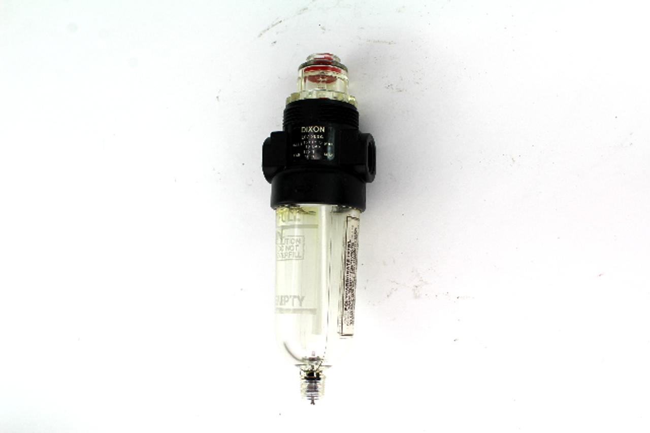 Dixon L07-200A Miniature Lubricator, 1/4" NPT Port, 150 PSIG, 10 Bar, 125°F Max.