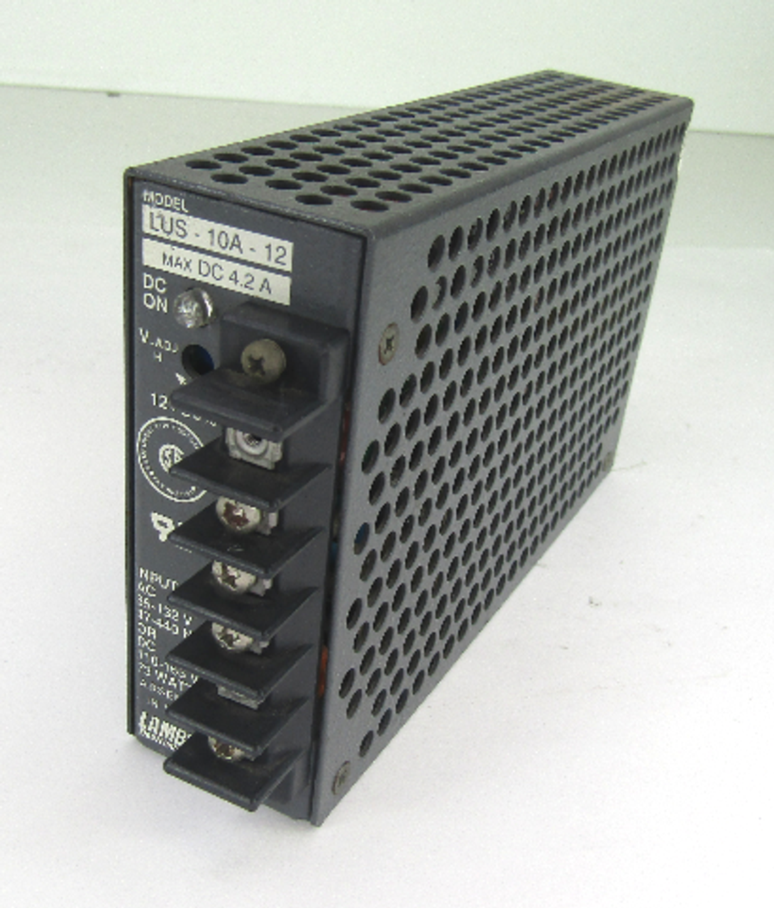 Lambda LUS-10A-12 Power Supply, 4.2A, 12V