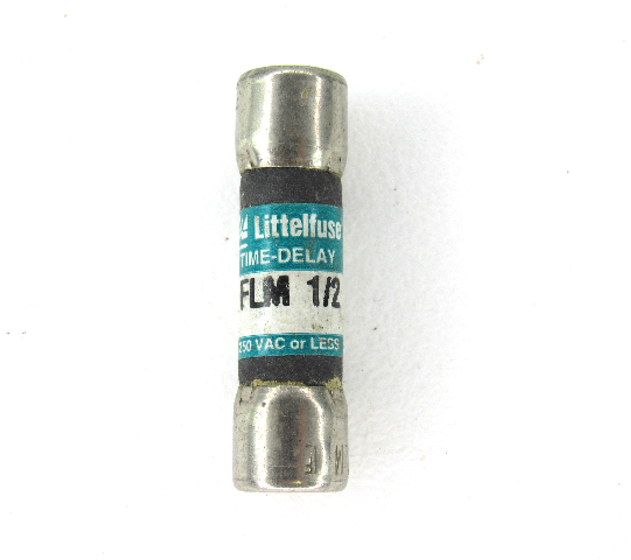 Littelfuse FLM1/2 Time Delay Fuse, 250V AC, 1/2 Amp