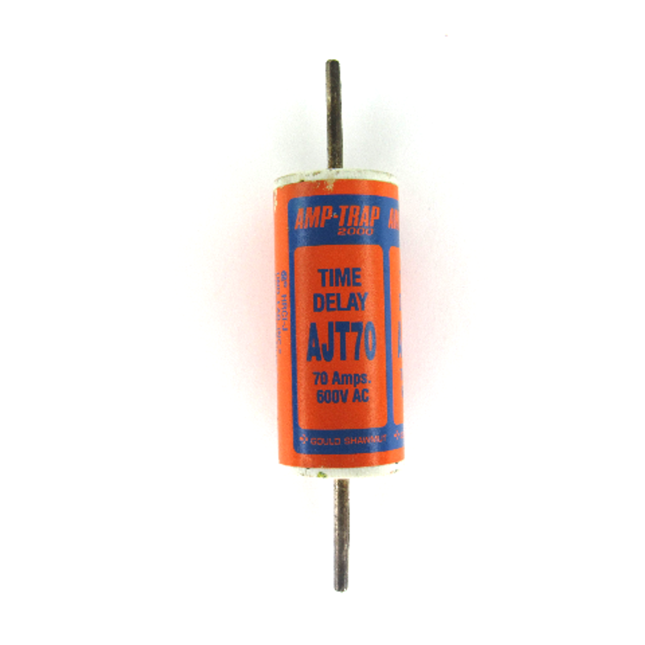 Gould Shawmut AJT70 Amp-Trap Time-Delay Fuse, 70 Amp, 600V AC