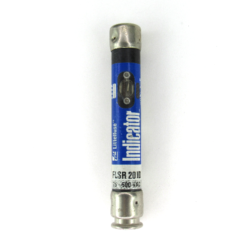 Littelfuse FLSR20ID Indicator Fuse, Time-Delay, Current Limiting, Dual Element, 20 Amp, 75~600V AC
