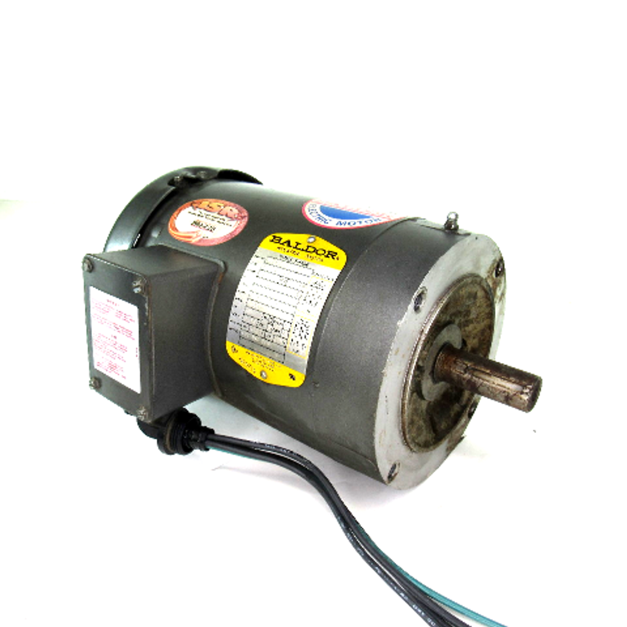 Baldor VM3554T Motor 1.5 Hp 143TC Frame 1725 RPM C-Face TEFC 208-460V