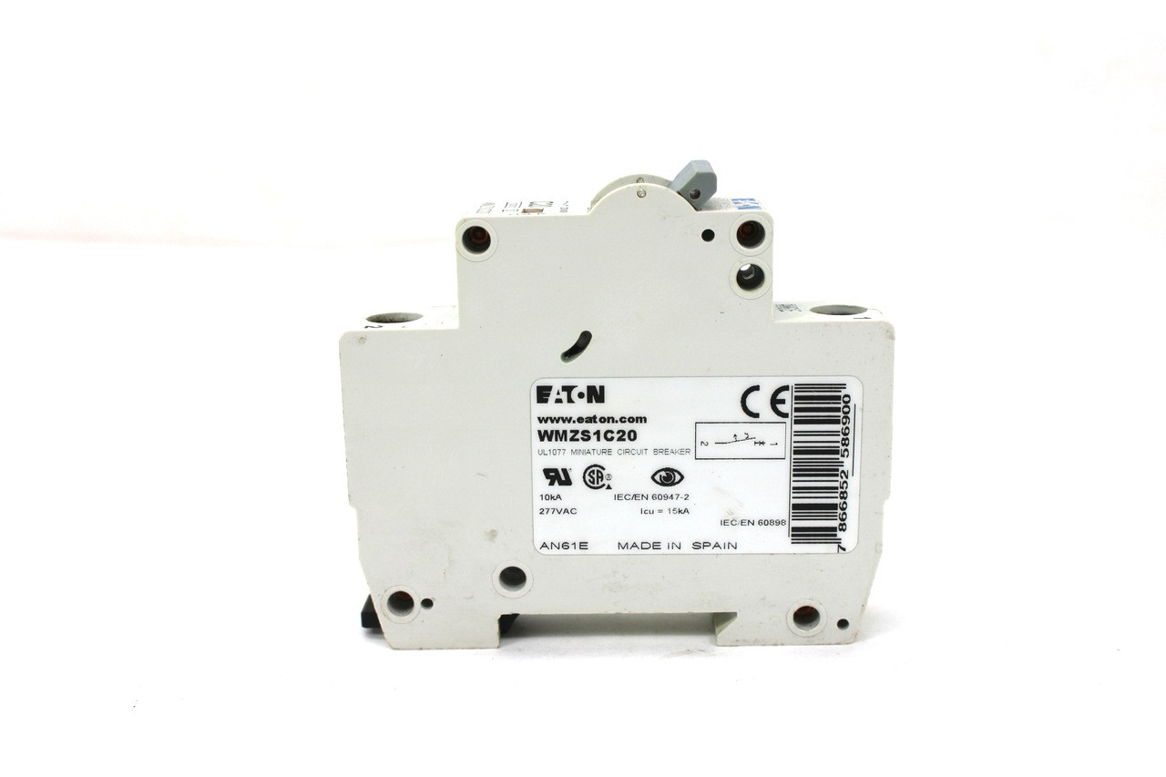 Eaton WMZS1C20 Circuit Breaker, 10kA, 277V AC