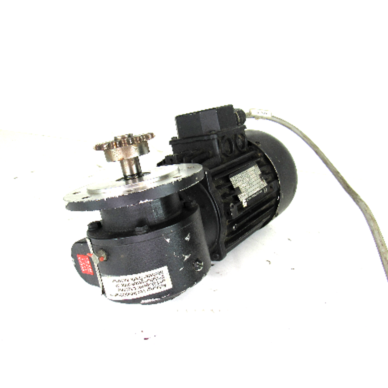 Bonora H71B/4 OP. 64444 Asynchronous Motor, 3-Phase, 50/60Hz, 1370~1640 RPM, 1.2/2.1 Amp, 0.37/0.42 kW, 380-415/220-240, 440-480/255-280V