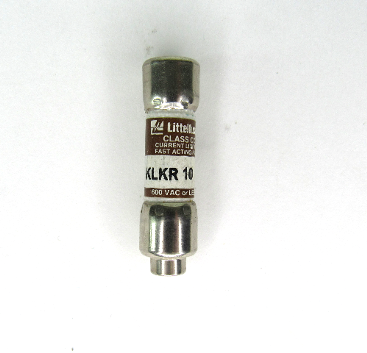 Littelfuse KLKR 10 Fast Acting Fuse, Current Limiting, 10 Amp, 600V AC