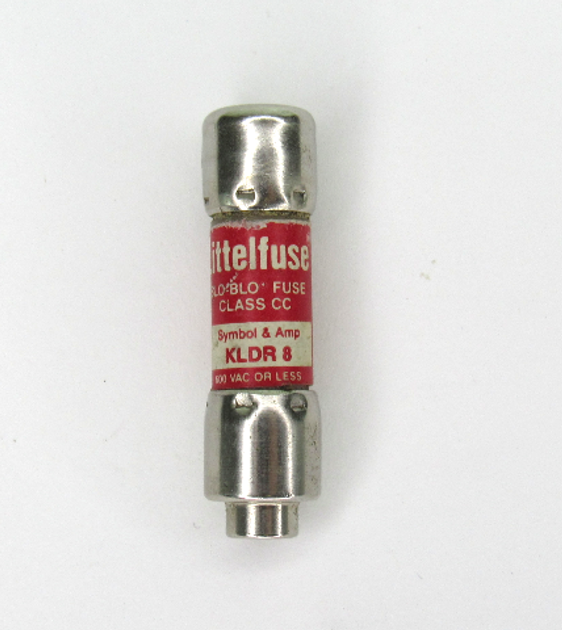 Littelfuse KLDR 8 Slo-Blo Time Delay Fuse, 600V AC, 8 Amp