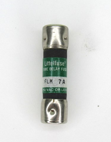 Littelfuse FLM 7A Time Delay Fuse, 7 Amps, 250V AC